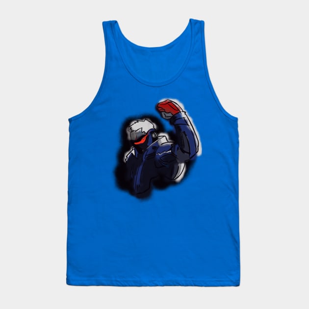 Soldier 76 Tank Top by Hochforthe_win